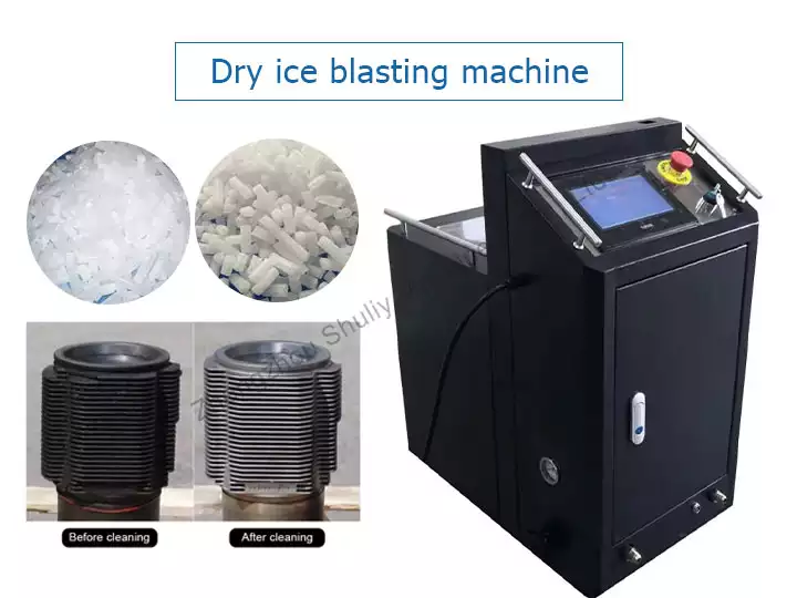 Máquina de jateamento de gelo seco para venda