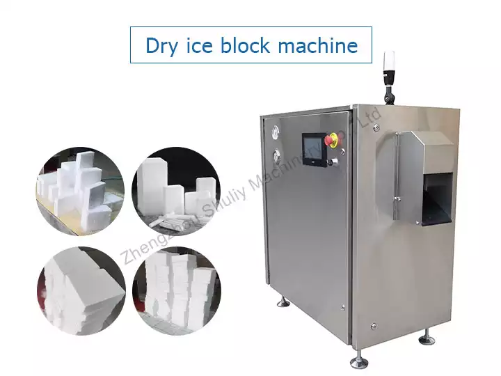 machine à blocs de glace carbonique