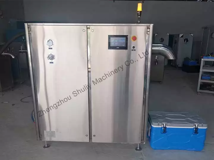 máquina peletizadora de gelo seco