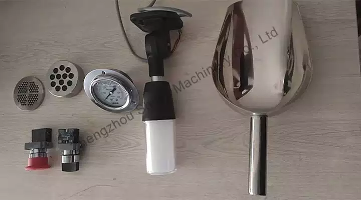 accessories for dry ice pellet machine