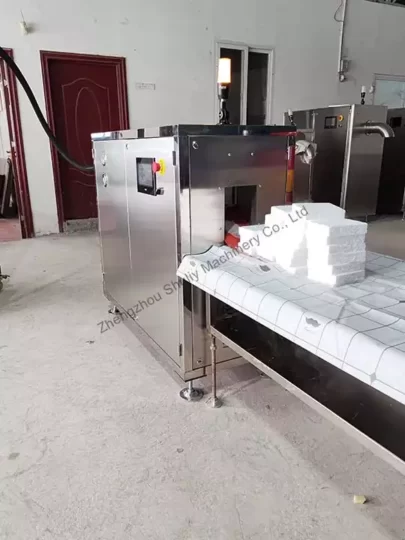 máquina para fazer blocos de gelo seco