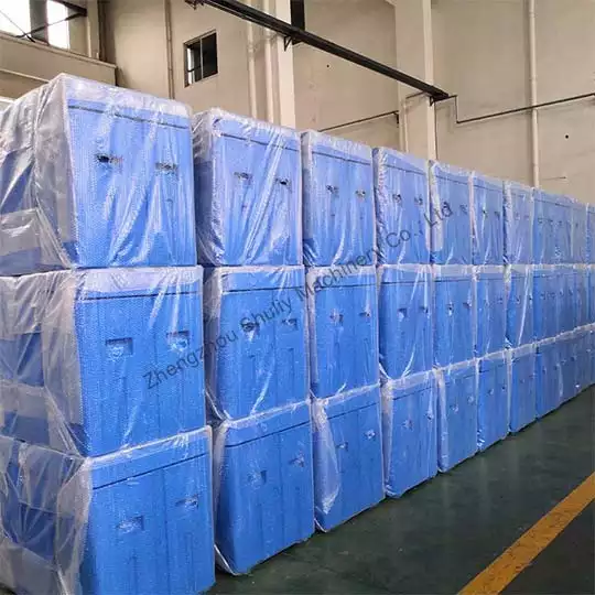 fabricante de cajas de hielo seco