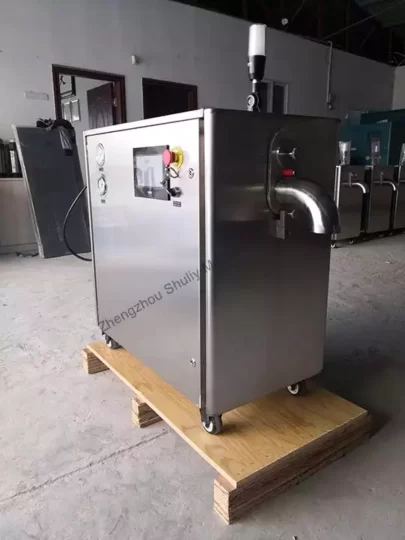 Paquete de máquina peletizadora de hielo seco
