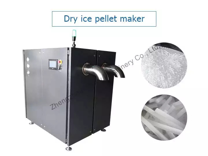 fabricante de pellets de gelo seco