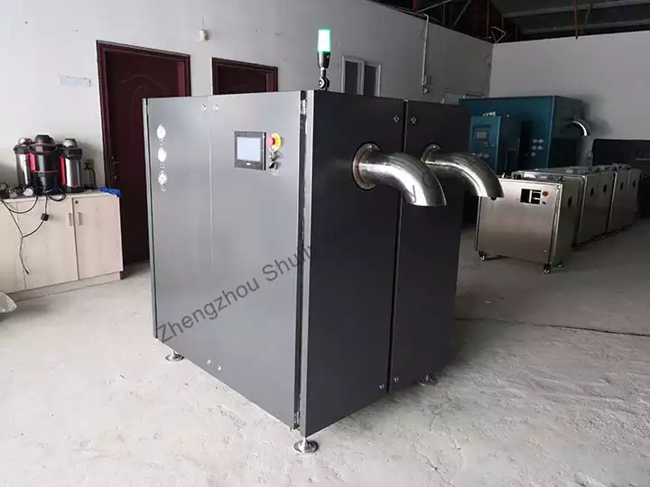 máquina de fabricação de gelo seco